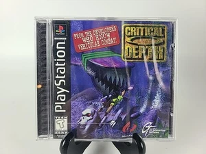 Critical Depth (Sony PlayStation) PS1 completo di manuale testato LEGGI - Foto 1 di 13
