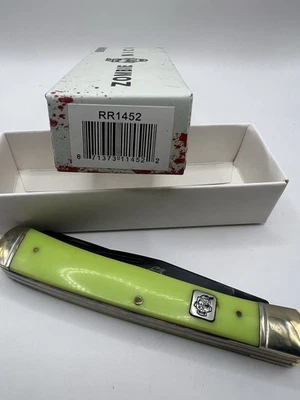 Rr1452 Rough Rider’s Zombie Nick Trapper 口袋刀 - 全新 — 第 1/3 张图片