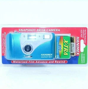 Hanimex 35mm Compact Film Camera Gift Pack, w/ Fuji Superia Film, BRAND NEW - Picture 1 of 6