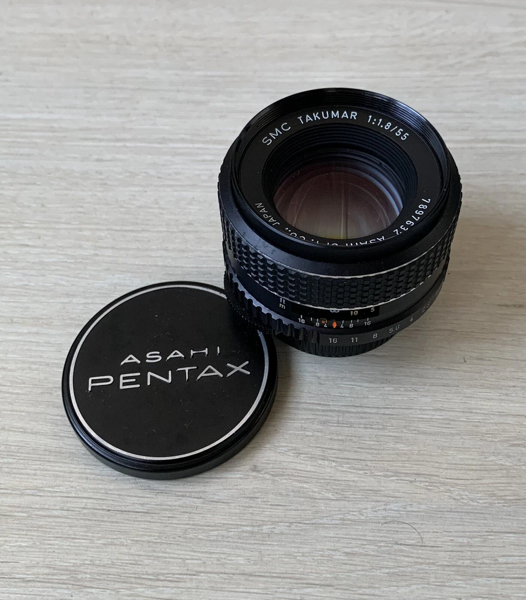 Pentax SMC f/1.8 Camera Lenses 55mm Focal for sale - eBay