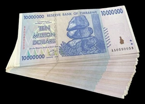 Zimbabwe - 10 Milion Dollars 2008 - Pick 78 - Picture 1 of 2