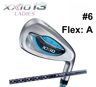 【FAST SHIP】NEW Dunlop XXIO 13 Ladies Blue Iron #6 / MP1300L / A / Single / JAPAN - Image 1 of 4