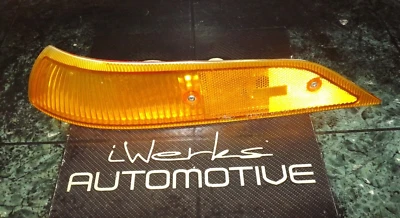 (1) OEM 91-94 Mercury Capri XR2 luz esquina delantera izquierda lente lámpara conjunto FL L Foto 1 de 4