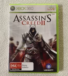 Assassin's Creed II On Xbox 360 With Manual Ubisoft Case Has Some Damage - Picture 1 of 7