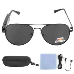 Smart Glasses Sonnenbrille polarisiert mit Bluetooth Kopfhörer mit Etui. - Bild 1 von 9