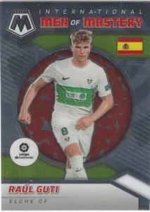 2021-22 PANINI MOSAIC LA LIGA RAUL GUTI MEN OF MASTERY #14 ELCHE - Picture 1 of 1