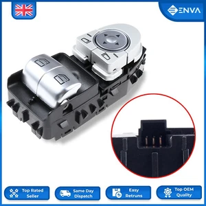 Window Control Switch for Mercedes Vito W447 2015-2018, C-Class C205 A2059050302 - Picture 1 of 6