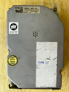 Epson HMD-720 MFM 20 MB 3,5" disco rigido PC/XT - Foto 1 di 7
