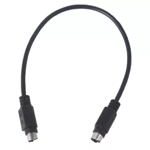 PS/2 Power Cable 1ft High Wire Male to Male 6Pin Plug for Keyboard - Picture 1 of 8