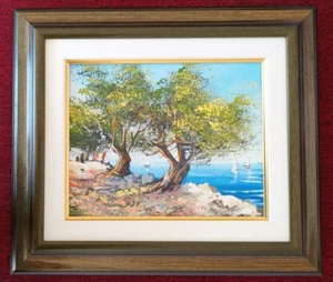 ORIGINAL GEMÄLDE - KROATISCHE KÜSTE BEI VODICE - Bild 1 von 5