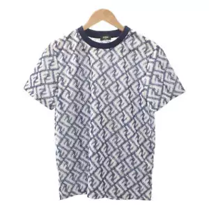 FAF BLAU Cale n R T-Shirt Top Polyester Multi Netz kurze Ärmel gebraucht - Bild 1 von 4