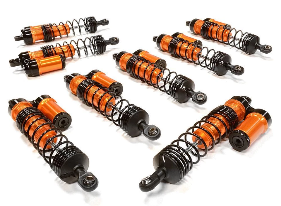 Machined Piggyback Shock Set (8) for Traxxas 1/10 Scale E-Maxx Brushless 3762A - Image 1 of 1