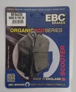 EBC Organic FRONT Disc Brake Pads Fits YAMAHA YP250R XMAX 250 (2005 to 2009) - Picture 1 of 6