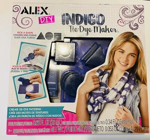 Alex DIY Indigo Tie-Dye Maker Kit Kids Art and Craft Activity Set 29 PCs NEW - Picture 1 of 2