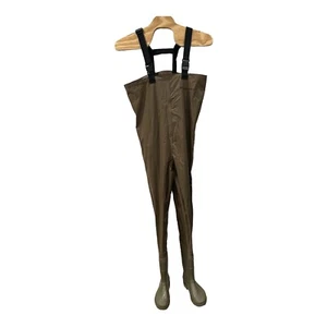 Hodgman Mackenzie Cleat Chest Bootfoot Fishing/Hunting Waders Size 9 River Lake - Picture 1 of 7