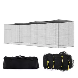 35FT Softball Baseball Cage Netting Heavy Duty PE Pitching Batting Net - Picture 1 of 12