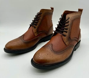 New Arkbird Men's Casual Dress Ankle Boots Size 12 Brown - Picture 1 of 13