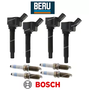 Ignition Coil & Spark Plug (4sets) OES for Porsche Macan Base 17-18 - Picture 1 of 1