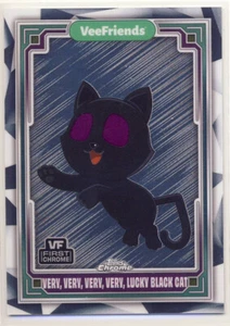 2025 VeeFriends Chrome 3 molto molto fortunato gatto nero occhi viola - Foto 1 di 2