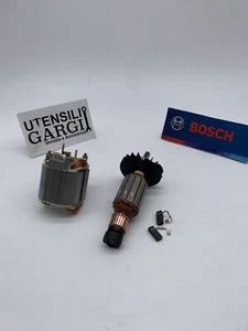 Satz Induzierte+Bürsten+Stator Für Bohrhammer Bosch Gbh 2-25 F Und Viele Typen - Bild 1 von 1