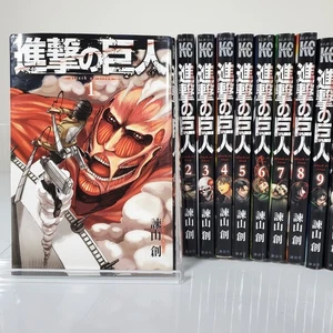 Attack on Titan Manga Vol.1-34 Komplettsatz Japanisch Hajime Isayama Kodansha - Bild 1 von 15