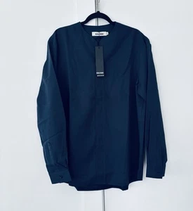 NUEVO CON ETIQUETAS Hombre Real Takai Camisa Azul Marino Talla XL - Imagen 1 de 5