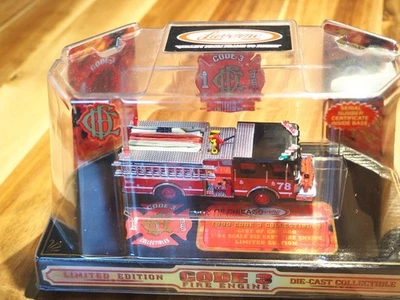 Code 3 CFD 1:64 Limited Edt. Chicago Luverne Pumper Engine Co. 78 - Bild 1 von 4
