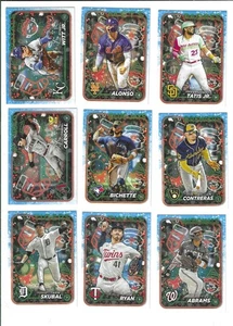18 2024 Topps Holiday Baseball: Witt Jr., Alonso, Tatis JR., Carroll, Bichette, - Bild 1 von 2