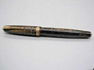 Vintage Parker Vacumatic 47 Gold und Braun 5,25" Parker Feder Füllfederhalter - Bild 1 von 8