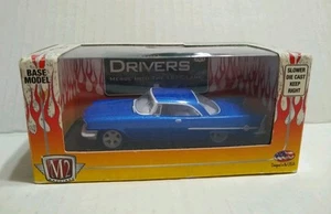 M2 Auto Drivers 1957 Chrysler 300C Blue White Diecast Collector Car - Picture 1 of 6