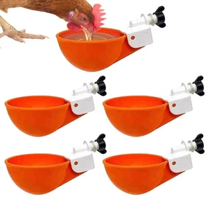 5/10 Stück automatische Wasserbecher, Geflügeltränke, Hühner-, Enten- und Wa - Bild 1 von 8