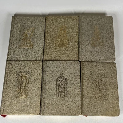 Library of Catholic Devotion LOT of 6 The Lives of the Saints Set Life of Christ Foto 1 de 4