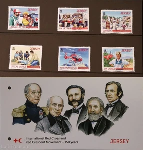 Jersey Stamps "International Red Cross - 150 Years" MNH Presentation Pack 2013 - Picture 1 of 5
