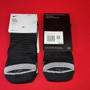 Bundle 2 Nike Spark Cushioned No-Show Running Socks Men 6-7.5/Women 7.5-9 - Picture 1 of 4