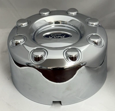 2017-2022 Ford F-350 F350 Dually REAR 17" Wheel Chrome Center Hub Cap HC3Z1130AC - Image 1 of 4