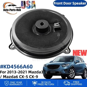 NEW For Mazda 2013-2021 Mazda3 Mazda6 CX-5 CX-9 Front Door Speaker KD45-66-A60 - Picture 1 of 13