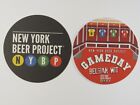 Bieruntersetzer ~ NEW YORK Bierprojekt Gameday belgischer Witz ~ Lockport, NEW YORK