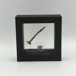 Set Crocifissione Giudea Vedove Acaro e Chiodo Romano in Ferro 1° Cent. BC - Foto 1 di 8