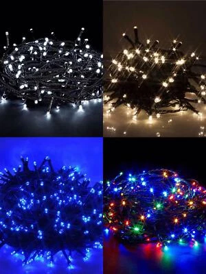 Christmas Fairy String Lights with 1000LED 100M+10M Lead, 8HRS Timer and 8 Modes - Image 1 of 4