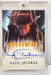 2000 TOPPS X-MEN HUGH JACKMAN AUTO WOLVERINE LOGAN JAMES HOWLETT - Imagen 1 de 2