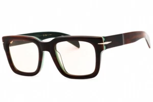 New David Beckham DB 7100/S/LE 08OF 3O Brown Striped Green/Light Brown 52-21-... - Picture 1 of 2