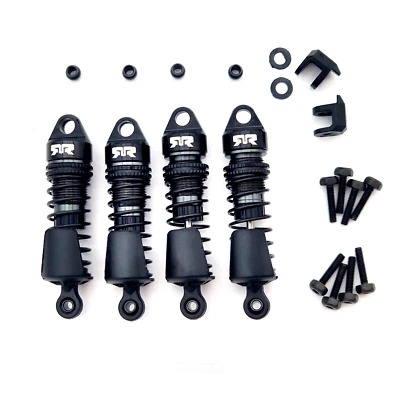 Arrma Typhon GROM Gunmetal Aluminum Shocks Absorbers Set Oil Filled ARA-1560