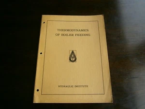 Thermodynamics of Boiler Feeding by Karassik Hydraulic Institute - Imagen 1 de 4