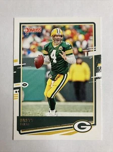 2020 Donruss Panini NFL Mint Football Card HOF / Legend Brett Favre Packers - Picture 1 of 4