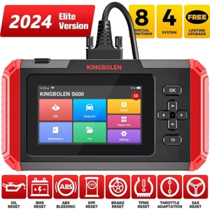 KINGBOLEN S600 Car OBD2 Diagnostic Scanner Tool ABS SRS TPMS BMS SAS OIL Reset - Bild 1 von 16