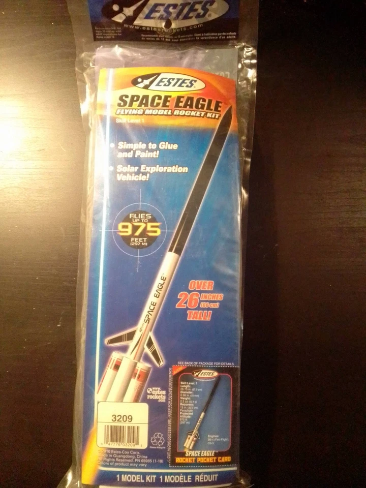 Estes Flying Model Rocket Kit Space Eagle 3209 OOP