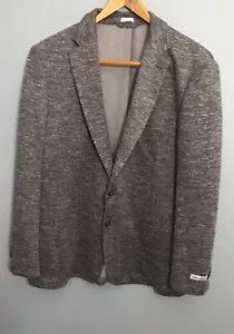 $598 Chaqueta Blazer Para Hombre Peter Millar Abrigo Deportivo Gris XL Bolsillos Parchados 2 Ventilaciones - Imagen 1 de 11
