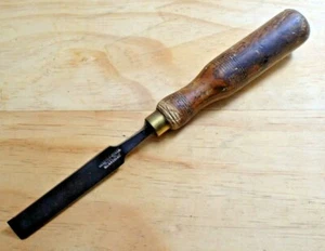 5/8 Inch Paring Chisel - Vintage - Sheffield - Woodworking - Foto 1 di 10