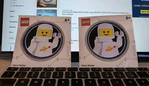 (1) LEGO Mission Crew SDCC 2024 Fabric Sticker Patch Space - Picture 1 of 2