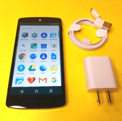 WHITE LG NEXUS 5 D820 16GB 4G LTE ANDROID UNLOCKED CELL PHONE ROGERS BELL TELUS+ - Image 1 of 4